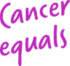 Cancer Equals Logo